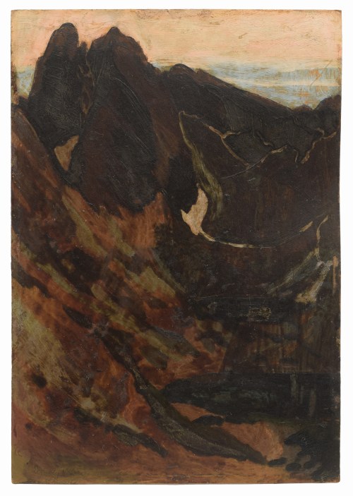 Stanisław Ignacy WITKIEWICZ - WITKACY (1885-1939), Kacza Dolina - Tatry, ok. 1911