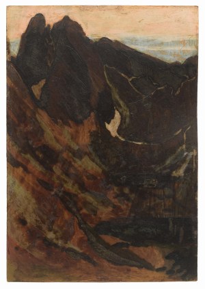 Stanisław Ignacy WITKIEWICZ - WITKACY (1885-1939), Kacza Dolina - Tatra Mountains, ca. 1911.