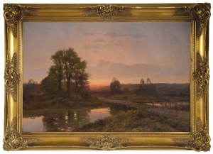 Viktor KORECKI (1890-1980), Sunset