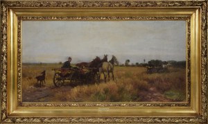 Adam SETKOWICZ (1876-1945), In the steppe, ca. 1932