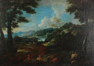 Painter unspecified, 17th century, Bucolic scene