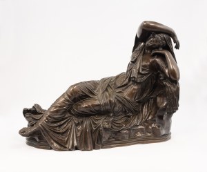 Ferdinand BARBEDIENNE (1810-1892), The Sleeping Ariadne