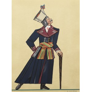 Zofia STRYJEŃSKA (1891-1976), Chłop z Wilanowa koło Warszawy, 1939