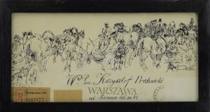Kazimierz SZEMIOTH (pseud. Lucjan Kaszem) (1933-1985), Pair of Works: Rabbi and Market