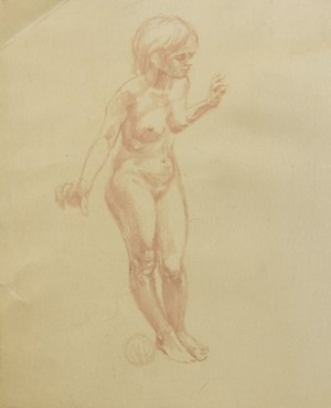 Michal Maksymilian REKUCKI (1884-1971), Set of 4 drawings - Nudes