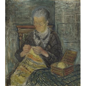 Edward MATUSZCZAK (1906-1965), Portrait of my mother