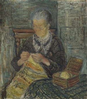 Edward MATUSZCZAK (1906-1965), Portrait of my mother