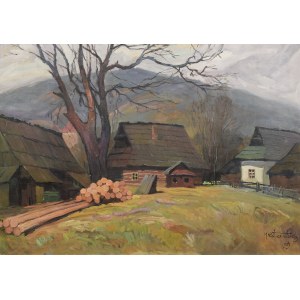 Michal STAÑKO (1901-1969), Cottages, 1959