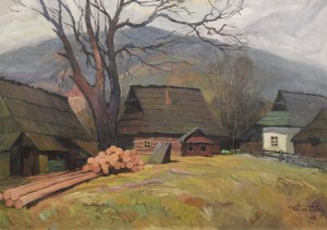 Michal STAÑKO (1901-1969), Cottages, 1959