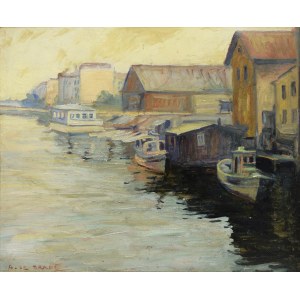Antoni de BRADÉ (1887-1973), Łodzie w Porcie