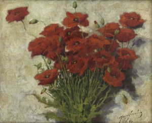 Janusz JAROSIEWICZ (1894 - 1974), Poppies, 1960