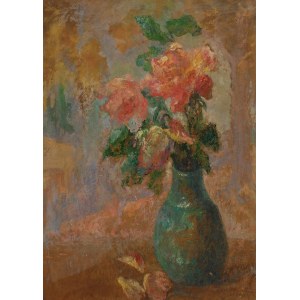 Maria GIŻBERT-STUDNICKA (1868-1955), Kwiaty w wazonie