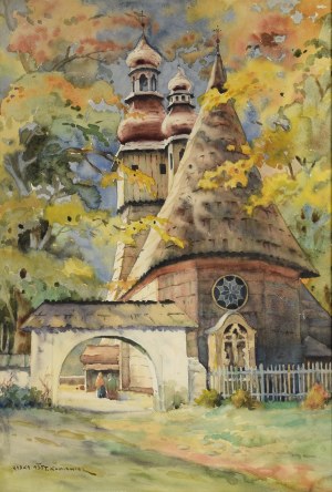 Tadeusz Władysław KONIEWICZ (1891-1945), Church in Rabka