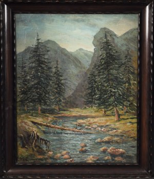 Antoni KIERPAL (1898-1960), Mountain stream