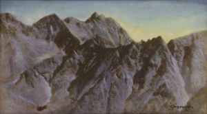 K. SWAROWSKA, 20th century, Mountain Landscape - Tatra Mountains