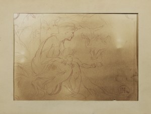 Artist unspecified, Woman with child