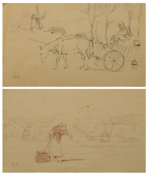 Zygmunt JÓZEFCZYK (1881-1966), Pair of drawings