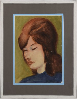 Painter unspecified, 20th century, Portrait of a woman