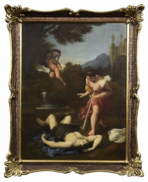 Painter unspecified, 18th century, Pyram and Tysbe