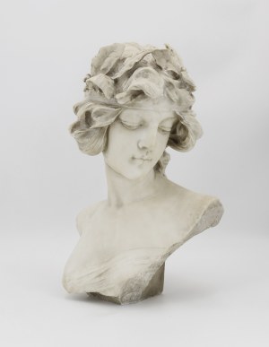 Emilio FIASCHI (1858-1941), Bust of a young woman