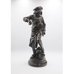 Etienne Adrien GAUDEZ (1845-1902), Skrzypek - Jean Baptiste Lully