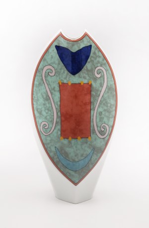 ROSENTHAL - STUDIO LINIE, Vase with geometric decoration