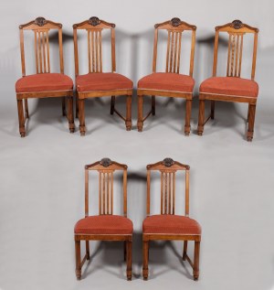 Set of six neo-style chairs