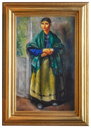 Mojżesz Kisling (1891 Kraków - 1953 Sanary-sur-Mer), Rzymianka, 1921 r.