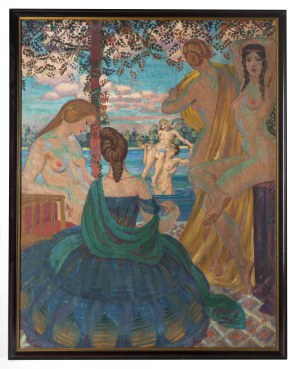 Albert Lipczinski (1876 Lebork - 1974 Sopot), Genre Scene