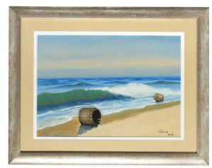 Soter Jaxa-Małachowski (1867 Wolanów - 1952 Kraków), Shore of the Sea, 1939.