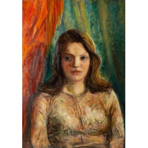 Irena Weiss zw. Aneri (1888 Łódź - 1981 Kraków), Portret dziewczyny