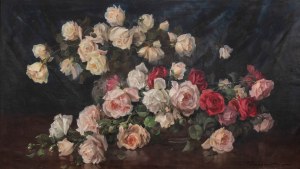 Ignacy Zygmuntowicz (1875 Warsaw-1947 Lodz), Roses