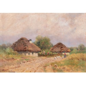Adam Setkowicz (1875 Kraków - 1945 tamże), Przydrożne chaty