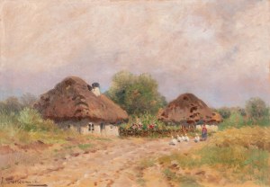 Adam Setkowicz (1875 Krakow - 1945 there), Roadside huts