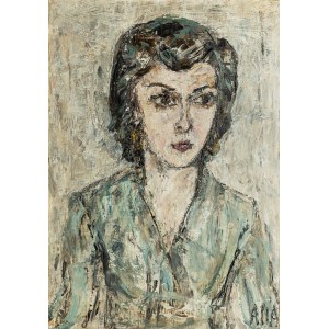 Ałła Laskowska (1920-2000), Portret kobiety, 1982 r.