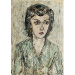 Ałła Laskowska (1920-2000), Portret kobiety, 1982 r.