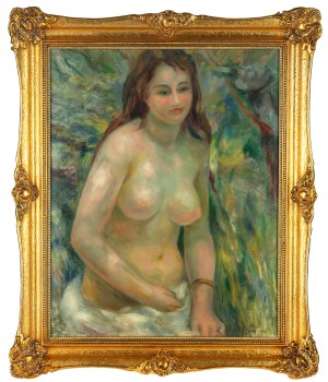 Zdzislaw Cyankiewicz (1912 Bialystok - 1981 Paris), Nude in the Sun (according to Auguste Renoir), 1939.