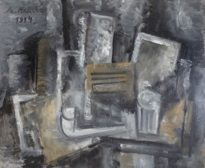 Alicja Halicka (1894 Krakow- 1975 Paris), Still Life with a Pipe