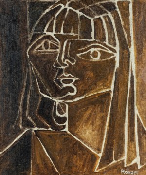 Elizabeth Ronget (1893 Chojnice - 1962 Paris), Portrait of a girl