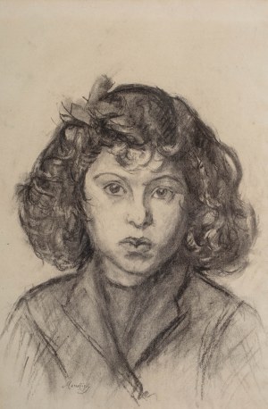 Maurycy Mędrzycki (Mendjizky Maurice) (1890 Lodz- 1951 St. Paul de Vence), Dziewczynka