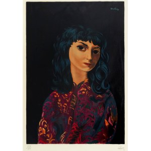 Mojżesz Kisling (1891 Kraków - 1953 Sanary-sur-Mer), Brunetka