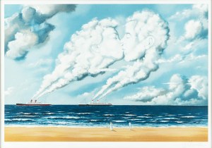 Rafal Olbinski (b. 1943 Kielce), Grateful impulse