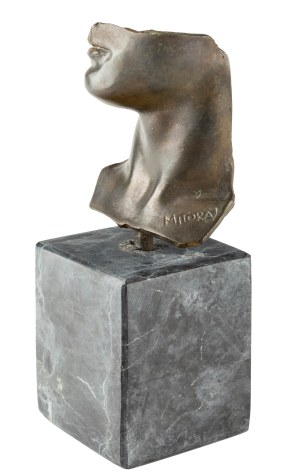 Igor Mitoraj (1944 Oederan - 2014 Paris), Portrait d'homme (Portrait of a Man).