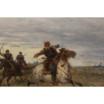 Ludwik Gędłek (1847 Kraków - 1904 Wiedeń), Polowanie na wilki
