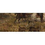 Ludwik Gędłek (1847 Kraków - 1904 Wiedeń), Polowanie na wilki
