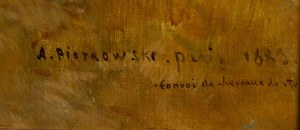 Antoni Piotrowski (1853 Nietulisko Duże near Kunów - 1924 Warsaw), 