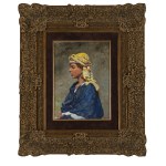 Tadeusz Ajdukiewicz (1852 Wieliczka (or Bochnia 1853) - 1916 Kraków), Portrait of a woman in a turban