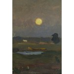 Jan Stanisławski (1860 Olszana, Ukraina - 1907 Kraków), Wieczór (Pustowarnia na Ukrainie), 1903