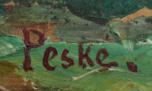 Jean (Jan Miroslaw) Peské (Peszke) (1870 Golta - 1949 Le Mans), Summer Landscape from Bois-le-Roi (