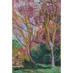 Jean (Jan Mirosław) Peské (Peszke) (1870 Gołta - 1949 Le Mans), Pejzaż letni z Bois-le-Roi (L'été (Bois le Roi))